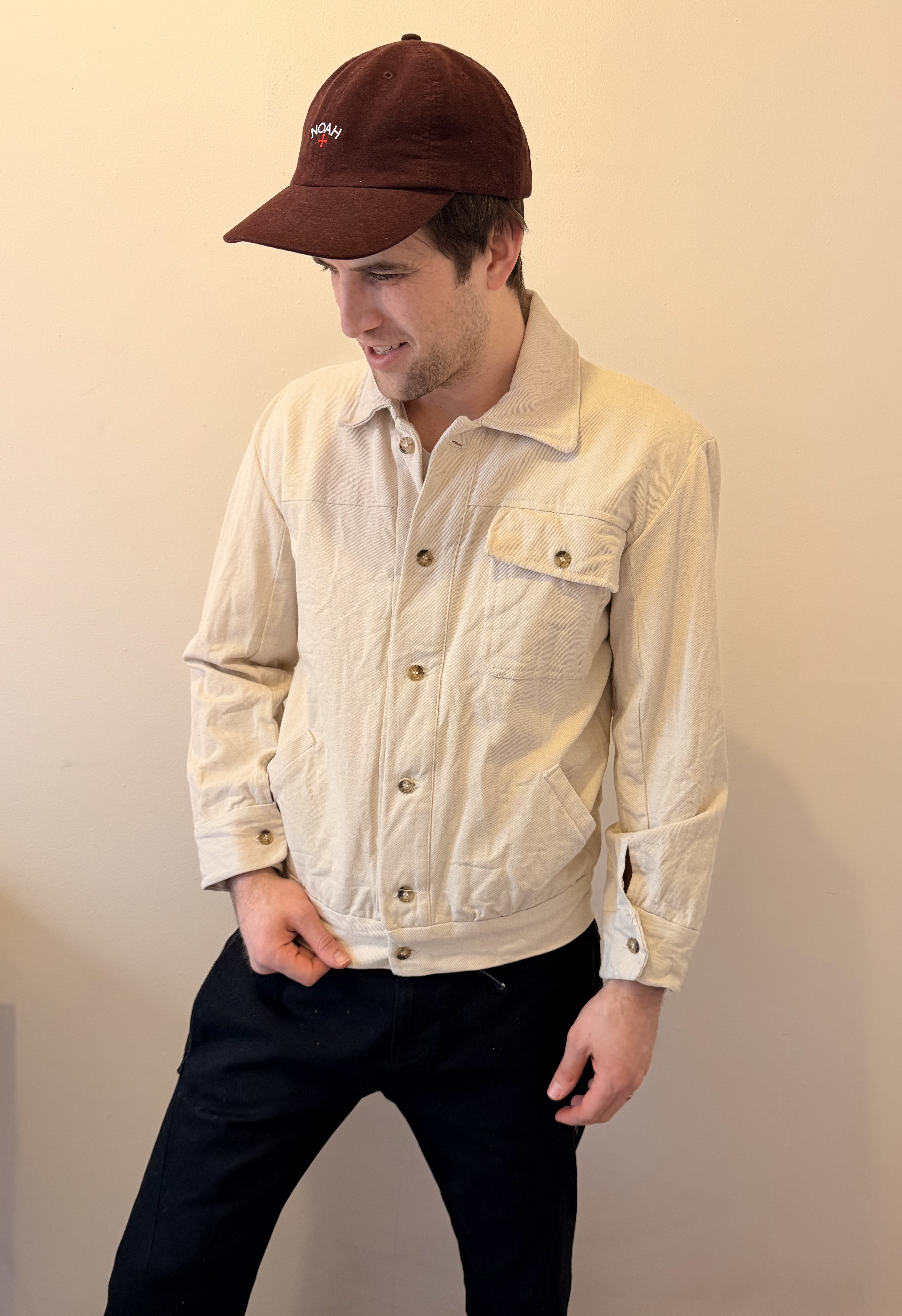 A photo focused on the design of the shirt of the subject